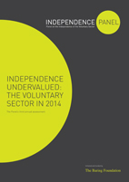 Independence undervalued_the voluntary sector in 2014 sleeve image